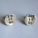 Hamlet - Sterling Silver Shakespeare Quote Earrings in Oxidized Finish