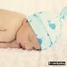 RockerByeBeanies Newborn Baby boy knit skull cap hat beanie Blue and Navy Whales and Anchors Sailor