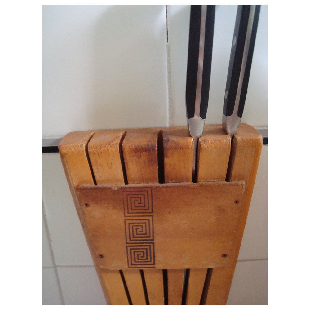 Wall Mounted Knife Block Made in Japan by by JustSmashingDarling