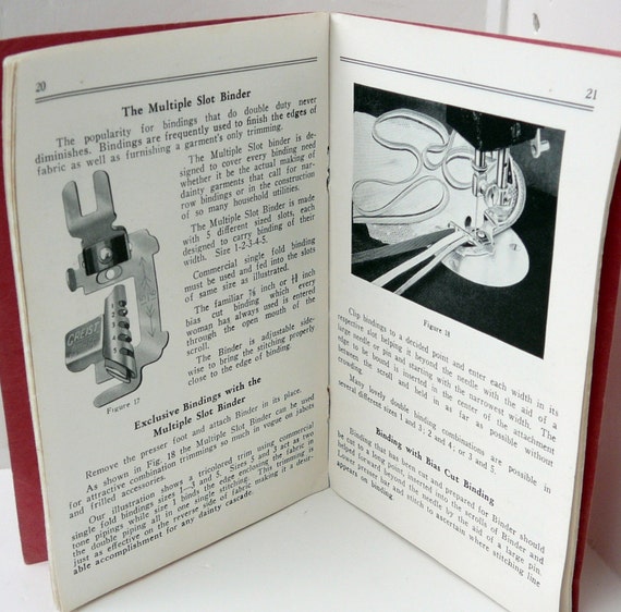 Franklin De Luxe Rotary sewing machine manual model 117.851