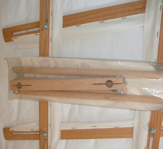 SCROLL and STRETCHER FRAME all wood for crafts needlepoint