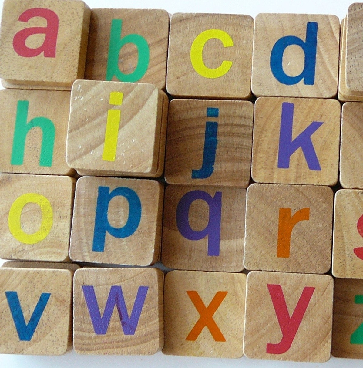 letters with blocks