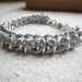 repurposed vintage chain bracelet