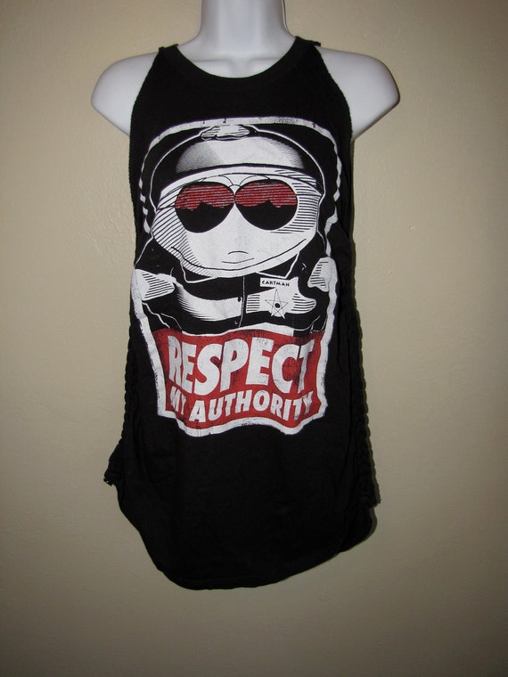 t shirt cartman respect my authority