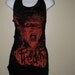 FREDDY KREUGER A Nightmare on Elm Street backless shredded halter t shirt
