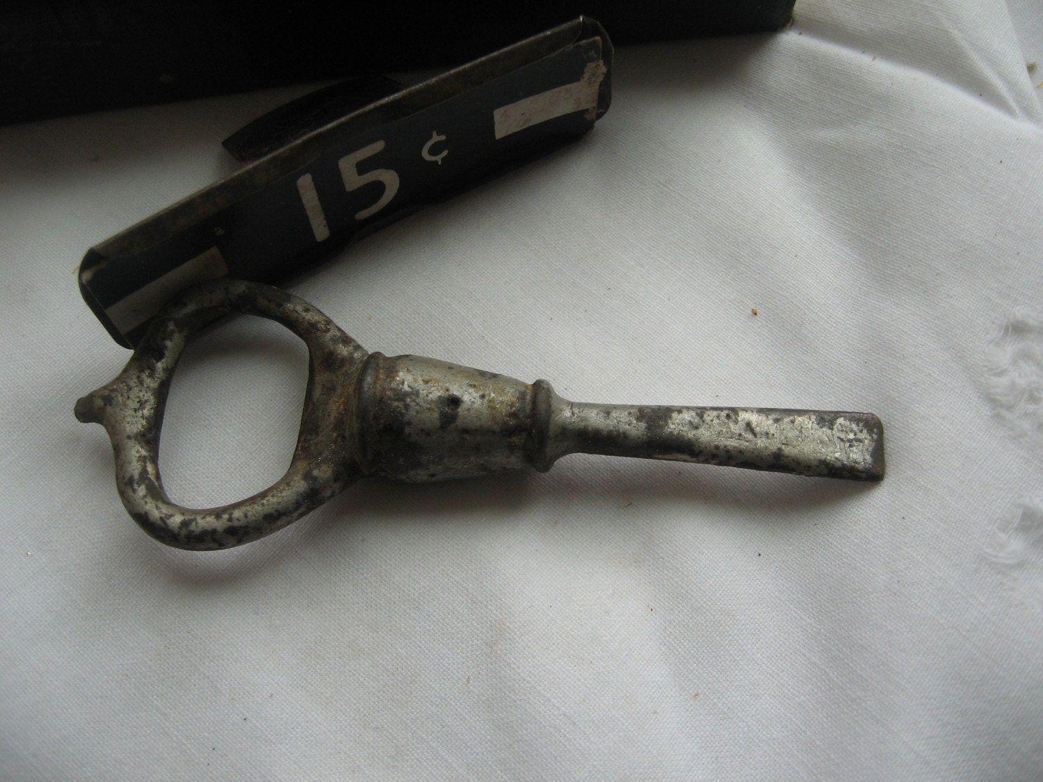 Large Antique Bottle and Paint Can Opener And Prey Tip