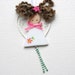 123 - Dancing Angel, Bad Hair Day, Guardian, Handmade, CGGE, Etsylush, TT Team, Pink, Green, leggings