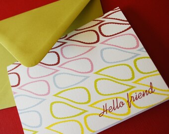 Hello Friend- Single card