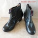 Unisex Dancers Ankle Boots size 8 Eu 38 .5 UK 5 .5 Leather THEATER Tap Black Never Worn