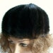 Womens Mink Hat Peck & Peck Dark Brown Vintage Mod