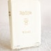 Holy Bible Wedding White Leather Vintage 1950