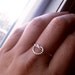 Twisted & Knotted Up In You Rustic Sterling Silver Stacking Ring