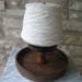 Knit Spinner with Bowl (Mahogany and Walnut)