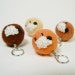 Felted Stitch Markers - Sheep (Autumn)
