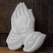Vintage glow in the dark praying hands