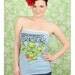 Teenage Mutant Ninja Turtles Tube Top Shirt Handmade Diy
