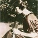 Camera Gal 1922 Tinted Vintage photo Print