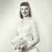 Beauty Bride Wedding Gown vintage photo