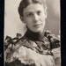 vintage photo Young Lady w Hair knot