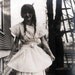 vintage photo 1915 Helene Meyers wears Paper Dress Costume RPPC