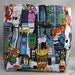 harajuku and black square bottom dice bag
