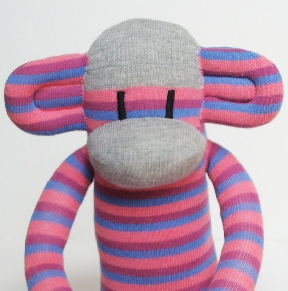 stripey monkey soother