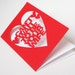 Papercut Can't Wait To Be Your Wife Card - Hand Cut In Any Colour