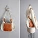 1970s vintage XL slouchy leather bag