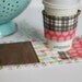 Happy Little Mug Rug & Coffee Coat Set (Ready to Ship)
