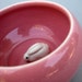 Bunny Suprise Petit Pink Bowl - Handmade and handsculpted stoneware pottery
