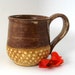 Coffee Mug - Honeycomb Series - Hand Crafted Stoneware Pottery