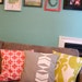 Chevron Applique Pillow Cover
