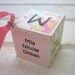 Hanging Around the Block - Personalized Wooden Block Birth Announcement/Keepsake