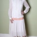 Vintage Victorian Tea Party Drop Waist Dress