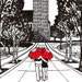 Cornell Love gocco art print