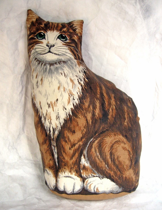 pillow shaped like a cat