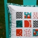 Modern Patchwork Pillow Cover - Meet the Gang