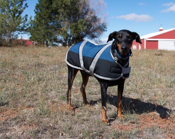 Warm Winter Dog Coat size 25 Horse blanket style dog coat