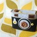 Camera Camera Case -Analogu No.33 (black/mustard)