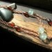 Rustic Seas vintage copper chain double strand necklace