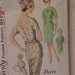 Vintage Paris Fashion Pattern UNCUT
