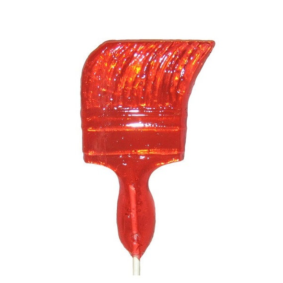 paintbrush lollipops paintbrush lollipops