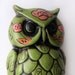 Vintage Owl Coin Bank