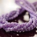 Violet Matte Czech Glass 4mm Firepolish Round : LAST 50 pc