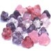 Czech Glass 4x6mm Baby Bell Pink\/Purple Mix - 30