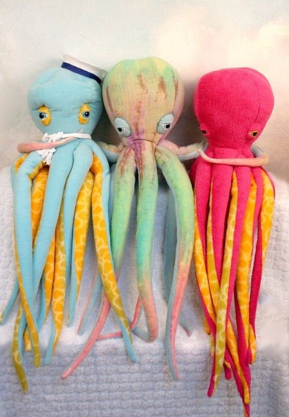 kraken soft toy