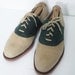 Men vintage Cole Haan Shoes Three Tone Saddle Oxfords Sz 11D