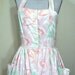 Vtg 60s Dress Joni Blair Floral Pastel Cotton Sundress
