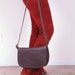 Vintage Brown Coach Messenger Shoulder Bag Tote