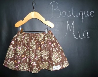 SAMPLE - Folklore Children Skirt - Will fit Size 12-24 month and 2T / 3T - by Boutique Mia and More - Ready To Ship